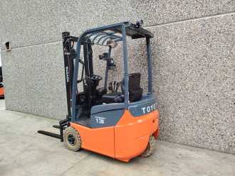 Used Forklift Truck TOYOTA 7FBEST13 Lit ELEKTRO DREIRADFRONTSTAPLER (13067371)