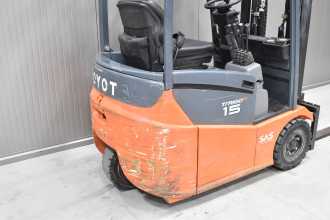 Used Forklift Truck TOYOTA 7FBEST15 /57623/ ELEKTRO DREIRADFRONTSTAPLER (13039944)