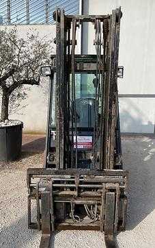 Used Forklift Truck TOYOTA 7FBMF25 ELEKTRO VIERRADFRONTSTAPLER (12983092)