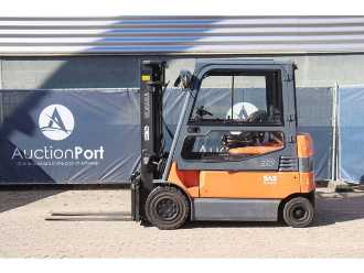 Used Forklift Truck TOYOTA 7FBMF30 ELEKTRO VIERRADFRONTSTAPLER (13063405)