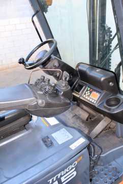 Used Forklift Truck TOYOTA 8FBE15T ELEKTRO DREIRADFRONTSTAPLER (12961098)
