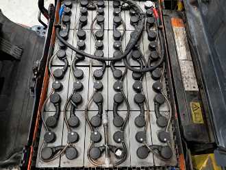 Used Forklift Truck TOYOTA 8FBE15T ELEKTRO DREIRADFRONTSTAPLER (13058625)