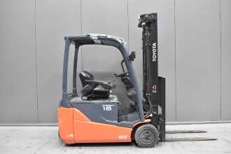 Used Forklift Truck TOYOTA 8FBE16T /58652/ ELEKTRO DREIRADFRONTSTAPLER (13067666)