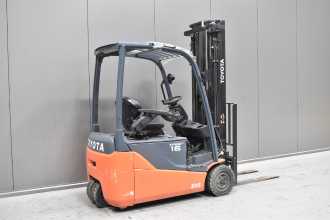 Used Forklift Truck TOYOTA 8FBE16T /58652/ ELEKTRO DREIRADFRONTSTAPLER (13067666)
