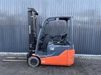 Used Forklift Truck TOYOTA 8FBE16T ELEKTRO DREIRADFRONTSTAPLER (13012346)