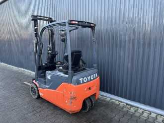 Used Forklift Truck TOYOTA 8FBE16T ELEKTRO DREIRADFRONTSTAPLER (13012346)