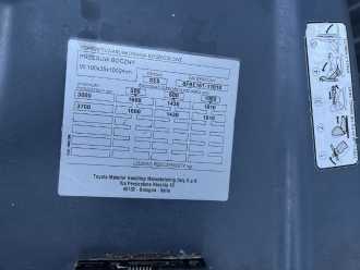 Used Forklift Truck TOYOTA 8FBE16T ELEKTRO DREIRADFRONTSTAPLER (13012346)