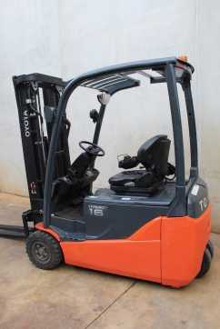 Used Forklift Truck TOYOTA 8FBE16T ELEKTRO DREIRADFRONTSTAPLER (13065193)