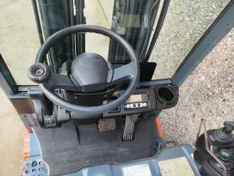 Used Forklift Truck TOYOTA 8FBE16T ELEKTRO DREIRADFRONTSTAPLER (13075200)