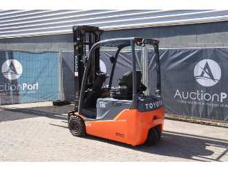 Used Forklift Truck TOYOTA 8FBE16T ELEKTRO VIERRADFRONTSTAPLER (13063411)