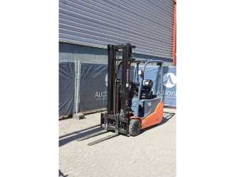 Used Forklift Truck TOYOTA 8FBE16T ELEKTRO VIERRADFRONTSTAPLER (13063411)