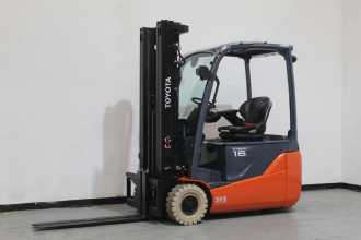 Used Forklift Truck TOYOTA 8FBE16T *sofort verfügbar* ELEKTRO DREIRADFRONTSTAPLER (13064718) backdrop