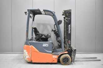 Used Forklift Truck TOYOTA 8FBE20T /57243/ ELEKTRO DREIRADFRONTSTAPLER (13032039)