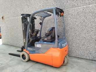 Used Forklift Truck TOYOTA 8FBE20T ELEKTRO DREIRADFRONTSTAPLER (13061347)