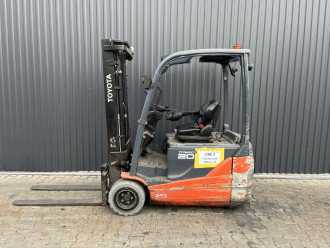 Used Forklift Truck TOYOTA 8FBE20T ELEKTRO DREIRADFRONTSTAPLER (13065986)