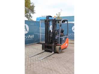 Used Forklift Truck TOYOTA 8FBE20T ELEKTRO VIERRADFRONTSTAPLER (13041332)