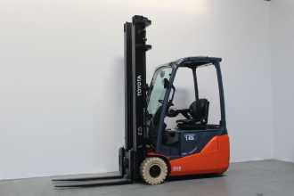 Used Forklift Truck TOYOTA 8FBEK16T *sofort verfügbar* ELEKTRO DREIRADFRONTSTAPLER (13063050) backdrop