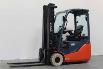Used Forklift Truck TOYOTA 8FBEK16T *sofort verfügbar* ELEKTRO DREIRADFRONTSTAPLER (13063062) backdrop