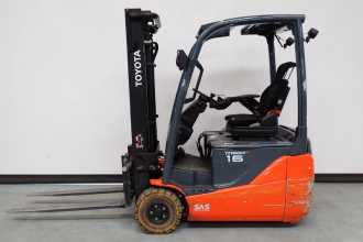 Used Forklift Truck TOYOTA 8FBEK16T *sofort verfügbar* ELEKTRO DREIRADFRONTSTAPLER (13070801) backdrop