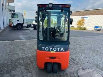 Used Forklift Truck TOYOTA 8FBET15 / Triplex: 4.30m / nur 1.187h! / SS ELEKTRO VIERRADFRONTSTAPLER (13024801)