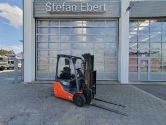 Used Forklift Truck TOYOTA 8FBET15 / Triplex: 4.30m / nur 1.842h! / SS ELEKTRO VIERRADFRONTSTAPLER (13024739)
