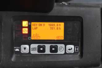 Used Forklift Truck TOYOTA 8FBET16 /54025/ ELEKTRO DREIRADFRONTSTAPLER (13000844)