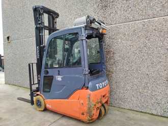 Used Forklift Truck TOYOTA 8FBET16 ELEKTRO DREIRADFRONTSTAPLER (13067355)
