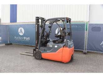 Used Forklift Truck TOYOTA 8FBET16 ELEKTRO VIERRADFRONTSTAPLER (13027249)