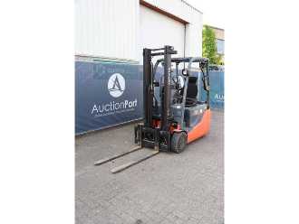 Used Forklift Truck TOYOTA 8FBET16 ELEKTRO VIERRADFRONTSTAPLER (13027249)