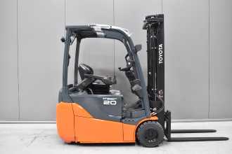 Used Forklift Truck TOYOTA 8FBET20 /58830/ ELEKTRO DREIRADFRONTSTAPLER (13065548)