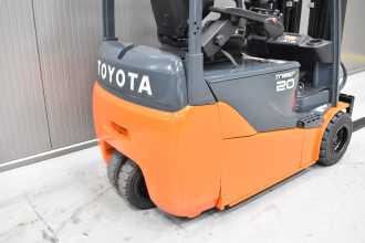 Used Forklift Truck TOYOTA 8FBET20 /58830/ ELEKTRO DREIRADFRONTSTAPLER (13065548)