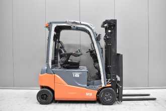 Used Forklift Truck TOYOTA 8FBM16T /58827/ ELEKTRO VIERRADFRONTSTAPLER (13065545)