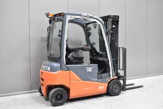 Used Forklift Truck TOYOTA 8FBM16T /58827/ ELEKTRO VIERRADFRONTSTAPLER (13065545)