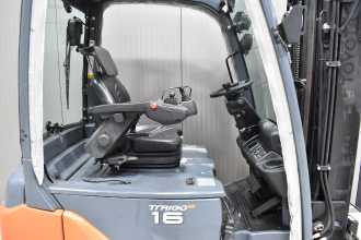 Used Forklift Truck TOYOTA 8FBM16T /58827/ ELEKTRO VIERRADFRONTSTAPLER (13065545)