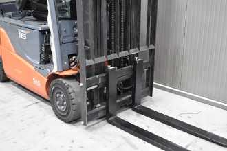 Used Forklift Truck TOYOTA 8FBM16T /58827/ ELEKTRO VIERRADFRONTSTAPLER (13065545)