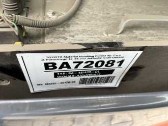 Used Forklift Truck TOYOTA 8FBMK16T ELEKTRO VIERRADFRONTSTAPLER (13065984)
