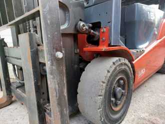 Used Forklift Truck TOYOTA 8FBMT18 ELEKTRO VIERRADFRONTSTAPLER (13041992)
