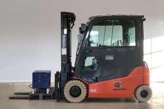 Used Forklift Truck TOYOTA 8FBMT35 ELEKTRO VIERRADFRONTSTAPLER (13063531)