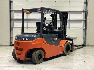 Used Forklift Truck TOYOTA 8FBMT50 ELEKTRO VIERRADFRONTSTAPLER (13019612)