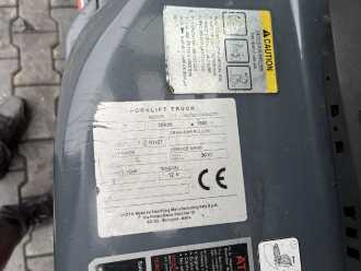 Used Forklift Truck TOYOTA 8FGF15F GAS VIERRADFRONTSTAPLER (13012313)