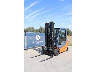 Used Forklift Truck TOYOTA 9FBM30T ELEKTRO VIERRADFRONTSTAPLER (13062932)