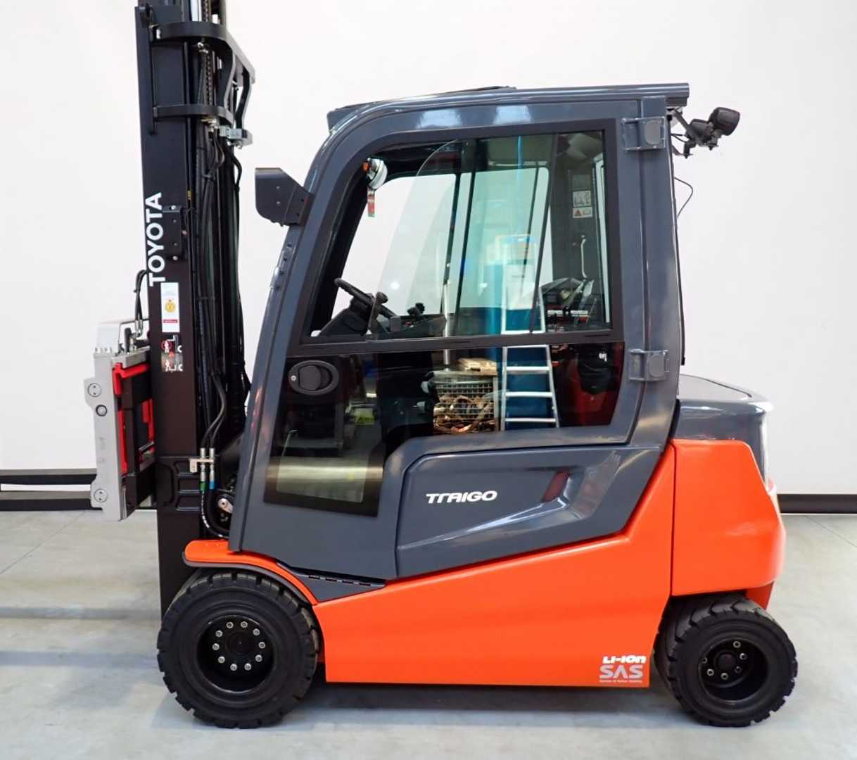 Used Forklift Truck TOYOTA 9FBM35T ELEKTRO VIERRADFRONTSTAPLER (13063076)