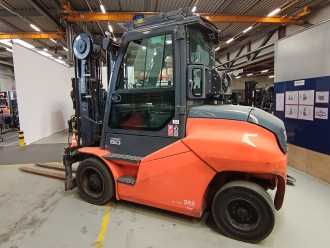 Used Forklift Truck TOYOTA 9FBM60T *sofort verfügbar* ELEKTRO VIERRADFRONTSTAPLER (13064525) backdrop