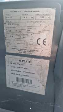 Used Forklift Truck TOYOTA FBE15T ELEKTRO DREIRADFRONTSTAPLER (13068338)