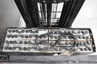 Used Forklift Truck TOYOTA RRE 140 H /58789/ ELEKTRO SCHUBMASTSTAPLER (13068697)