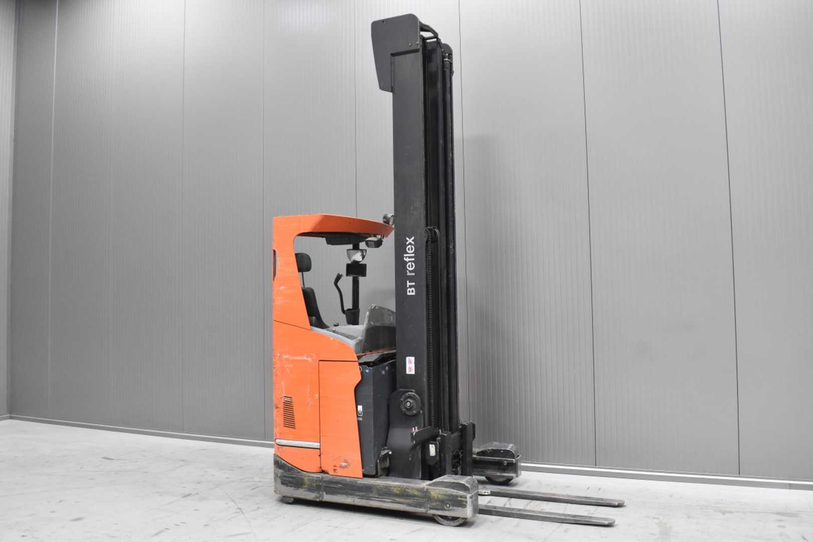 Used Forklift Truck TOYOTA RRE 140 H /59027/ ELEKTRO SCHUBMASTSTAPLER (13075007)
