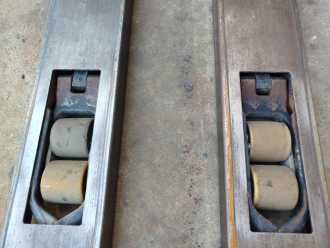 Used Forklift Truck TOYOTA SPE120L ELEKTRO HOCHHUBWAGENDEICHSEL (13047632)