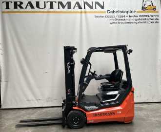 Used Forklift Truck TOYOTA Traigo48-I 60-9FBEK16T ELEKTRO DREIRADFRONTSTAPLER (13075501)