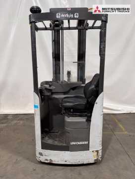 Used Forklift Truck UNICARRIERS 160SDTFV580XSN - 3245 Std. DIESEL SEITENSTAPLER (13061297)
