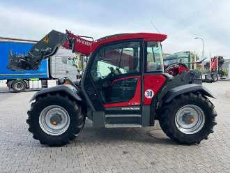 Used Forklift Truck WEIDEMANN T7035 / nur 446h / Manitou-Aufnahme / 122PS!! DIESEL TELESKOPARMSTAPLER (13052706)